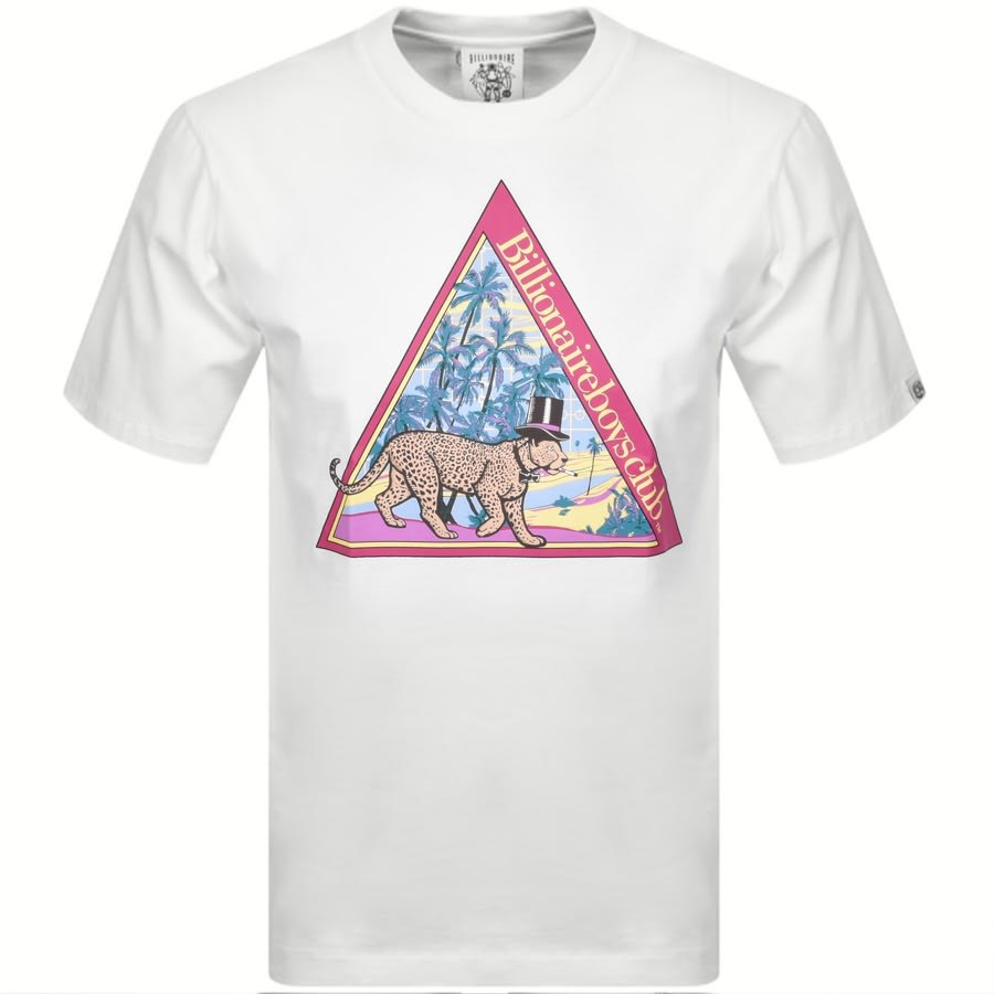 Alternative Image for ProductBillionaire Boys Club Leopard Logo T Shirt White1